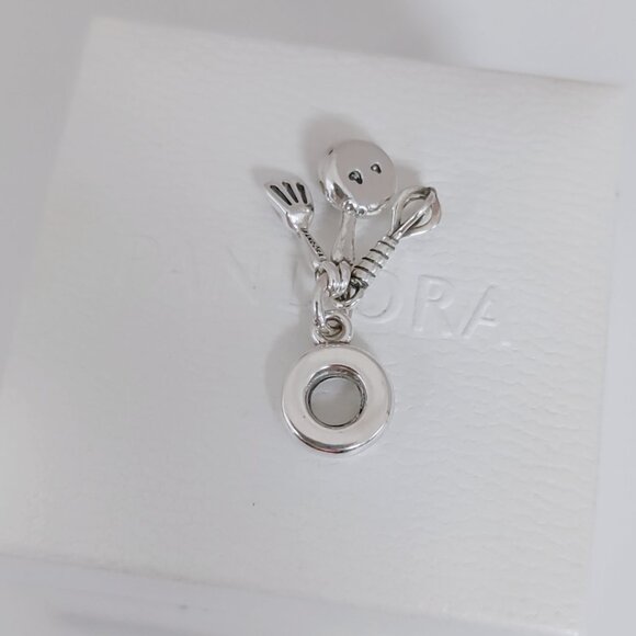 Pandora Spatula, Frying Pan & Whisk Dangle Charm - Picture 2 of 7